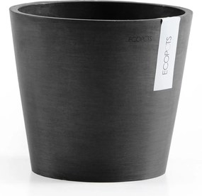 Ecopots bloempot Amsterdam 20 - Rond - Dark Grey - Diameter 20 x H17,1 cm