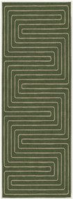 Wasbare laagpolige loper Labyrinth van Jonathan Adler