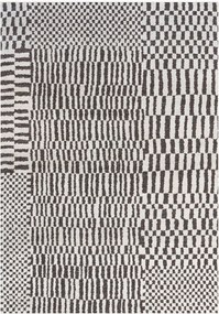 Wasbaar jacquard in- & outdoor vloerkleed Berber