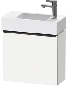 Duravit D-Neo wastafelonderkast 48.4x44x22.2cm Linksdraaiend 1 deur wit Mat de4219l1818