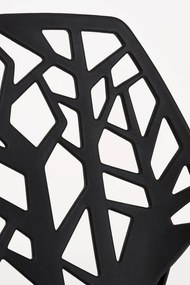 Pak 4 Polypropyleen Hissar Stoelen