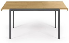 Kave Home Nadyria Design Eettafel Uitschuifbaar Eiken 120-160 Cm