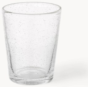 Mondgeblazen tumbler Bubble met decoratieve luchtbellen, 4-delig