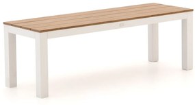 Picknickbank Bellagio | Aluminium/Polywood | 2 personen | Tuinbank Wit | 137cm | Kees Smit Tuinmeubelen