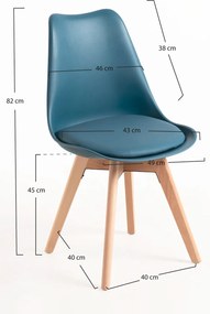 Set 4 Synk Basic Stoelen