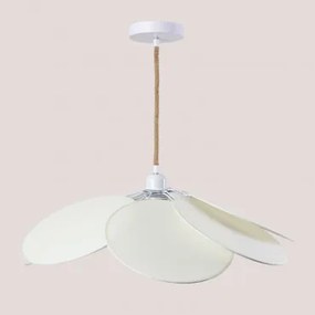 Okai Hanglamp Van Katoen Gebroken Wit & Ø60 Cm - Sklum