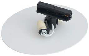 Moderne plafondlamp wit voor railsysteem 1-fase 2-lichts - Iconic Pulley