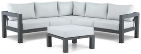 Hoek loungeset 5 personen Aluminium Grijs Lifestyle Garden Furniture Luca