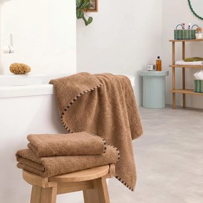 Maxi badlaken in badstof, 100% gerecycled katoen, TIZNIT