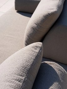 4 Seasons Outdoor Santorini hoek loungebank terre met knuffelhoek  Loungebank    bruin weerbestendig