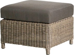 4 Seasons Outdoor | Lodge footstool, pure  Voetenbank     weerbestendig