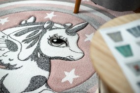 Tapijt PETIT   PAARDJES rozekleuring
