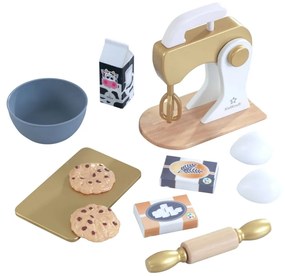 KidKraft 11-delige Kinderbakset Modern Metallics