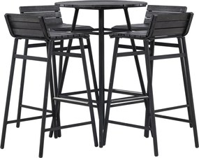 The Outsider Barset - Sem - Zwart - 5 delig - The Outsider