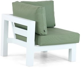 Hoek loungeset 5 personen Aluminium Wit  Lifestyle Garden Furniture Luca