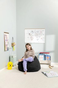 Kinder Zitzak BeanBag Easy L - Zwart