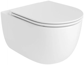 Bruckner Glanz toiletzitting softclose met quick release 36x44cm wit