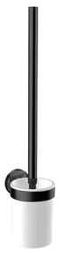 Emco Round toiletborstelgarnituur wit/zwart 431513300