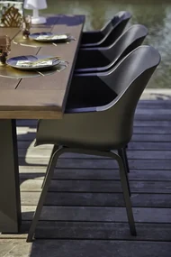 Hartman Sophie Element dining armstoel - Xerix- Alu poot