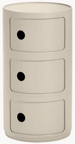 Design container Componibili, 3 modules, H 59 cm