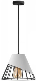HANGLAMP METAAL WIT APP228-1CP