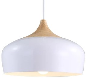 Enkele hanglamp Bari Wit