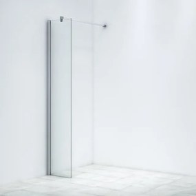 Saniclass Bellini Inloopdouche - 40x200cm - helder glas - chroom WR40-C/C