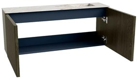 Mondiaz Joya DLux 100cm toiletmeubel shadow met wastafel faye rechts 1 kraangat frappe