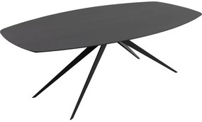 Goossens Excellent Eettafel Uniek, Semi ovaal 240 x 120 cm