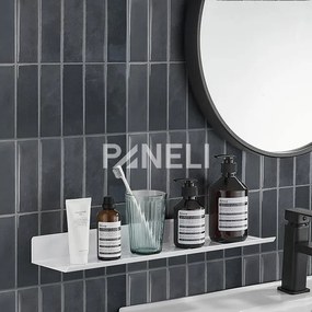 Tegelsticker Donker Grijs Langwerpig - 29 cm x 22.9 cm x 0.11 cm | 0.07 kg | Paneli zelfklevende steenstrips