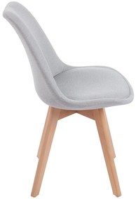 Set 4 Synk Stoffen Stoelen