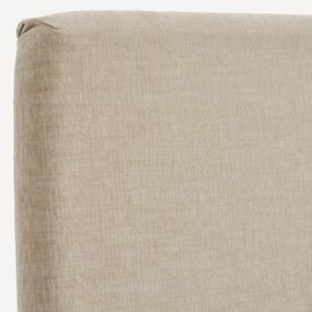 Fluwelen hoes voor hoofdbord, hoogte 130 cm, AIMY