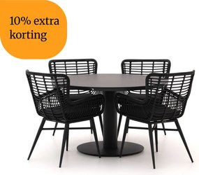 + 10% kassakorting | Diningset Intenso | 4 personen | Tuinset kunststof | 5-delig | Kees Smit Tuinmeubelen