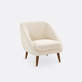 Fauteuil bouclé stof, Séméon
