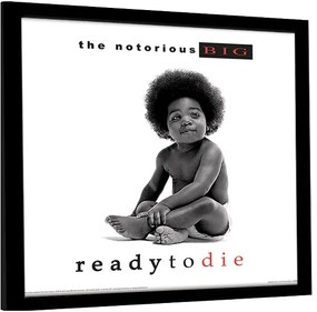 Ingelijste poster The Notorious B.I.G - Ready to Die