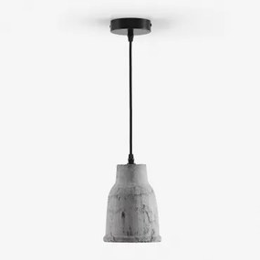 Sainza Terracotta Plafondlamp Grijs – Koel & Ø14 Cm - Sklum