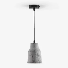 Sainza Terracotta Plafondlamp Grijs – Koel & Ø14 Cm - Sklum