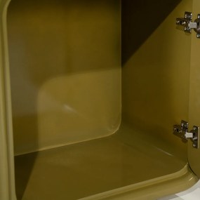 Retro TV-meubel Groen - 176x39x50cm.