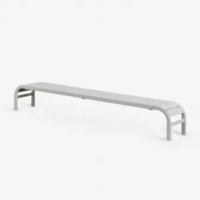 Bijzettafel Voor Ligstoel Van Staal Marietta Wit - Sklum