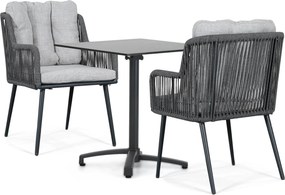 Tuinset 2 personen 707 cm Rope Grijs Lifestyle Garden Furniture Tivoli/Marano