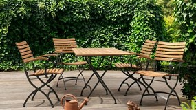 4 Seasons Outdoor Bellini tuinset met Darwin tafel Tuinset zwart weerbestendig