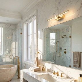 Badkamer LED-wandlamp APP1889-1W 40 cm GOLD