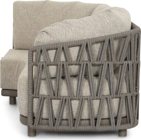 Loungeset tuin 5 personen Rope Taupe  Santika Furniture Santika