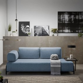 Kave Home Compo Design 3-zits Bank Met Tafeltje Blauw