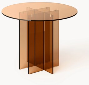 Ronde glazen eettafel Anouk, verschillende formaten