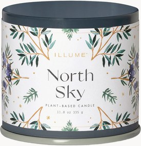 Geurkaars North Sky (citrusvruchten, zwarte bes, ebbenhout)