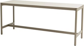 Soho high dining tuintafel 220x75xH95 cm keramiek oyster mocca Taste 4SO