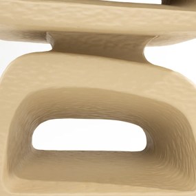 Zuiver Eddy Organische Bijzettafel Beige - 43x35x44cm.