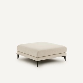 Voetensteun van gevlochten polyester, MODERNISTE, ontwerp van Emmanuel Gallina