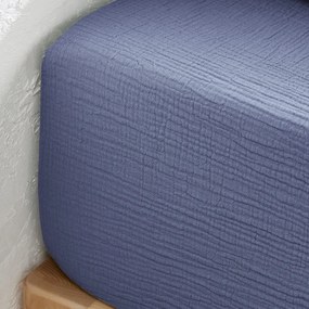 Effen hoeslaken in tetra, omslag 30cm, Kumla